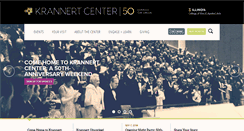 Desktop Screenshot of krannertcenter.com